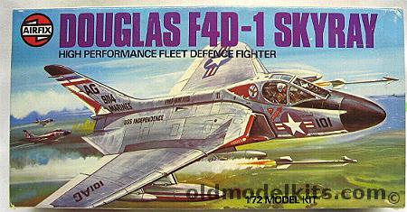 Airfix 1/72 Douglas F4D-1 Skyray - (F4D1), 3027 plastic model kit